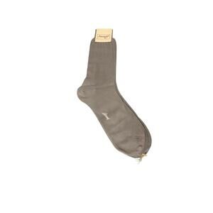 NEW BRIONI men's cotton socks in gr. perla